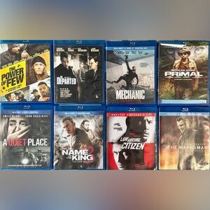 48 Mixed Blu-ray DVDs